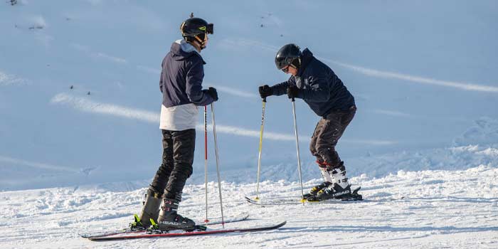 snow-skiing